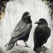 Two Crows Birds Poster Print by Atelier B Art Studio - Item # VARPDXBEGANI293